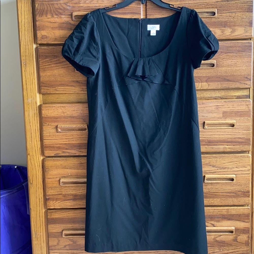 Ann Taylor Loft Black Dress